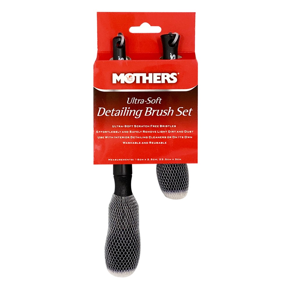 Mothers Detail Brush Set - 2 Pack