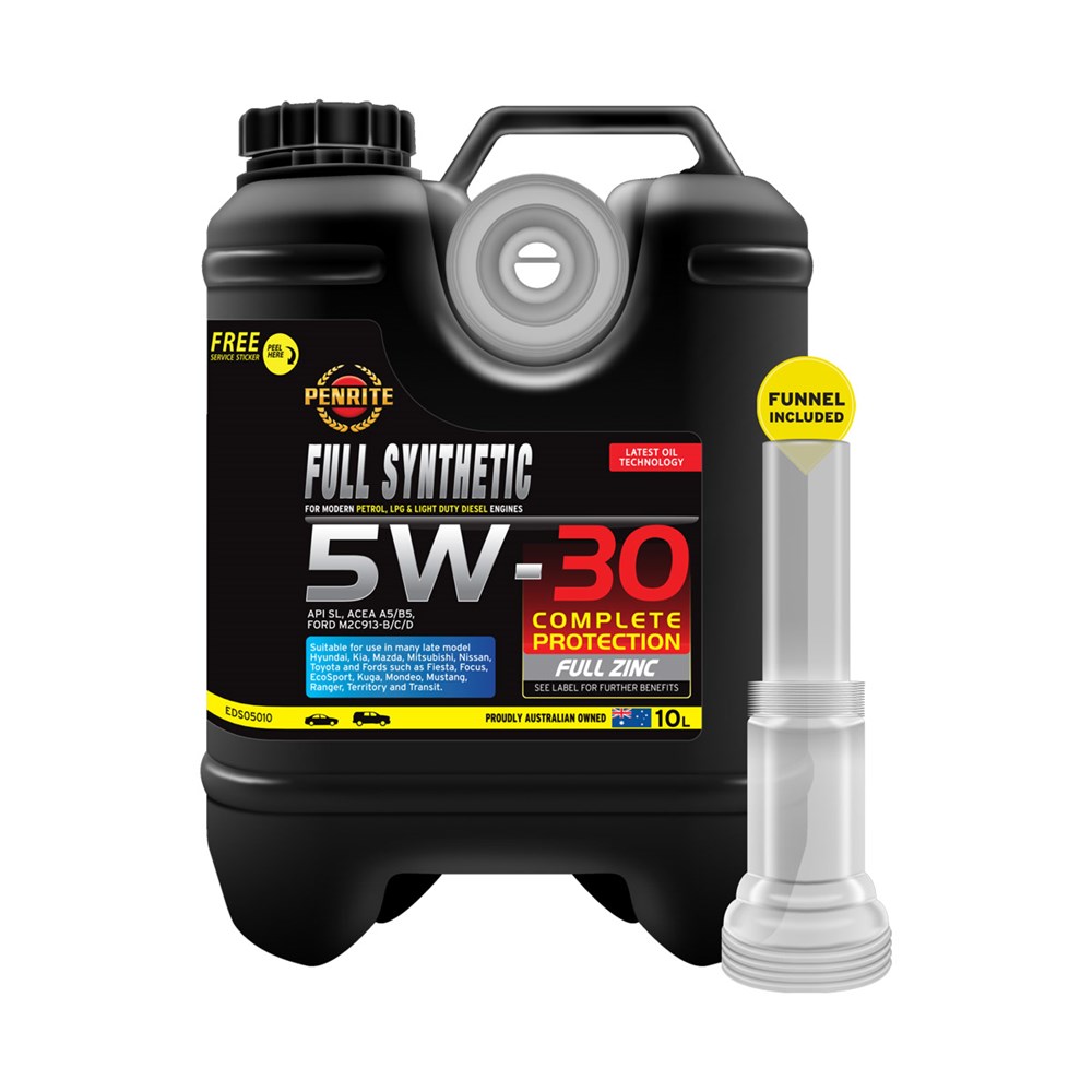 Penrite Full Synthetic 5W-30 Engine Oil 10L - EDS05010 - Auto One