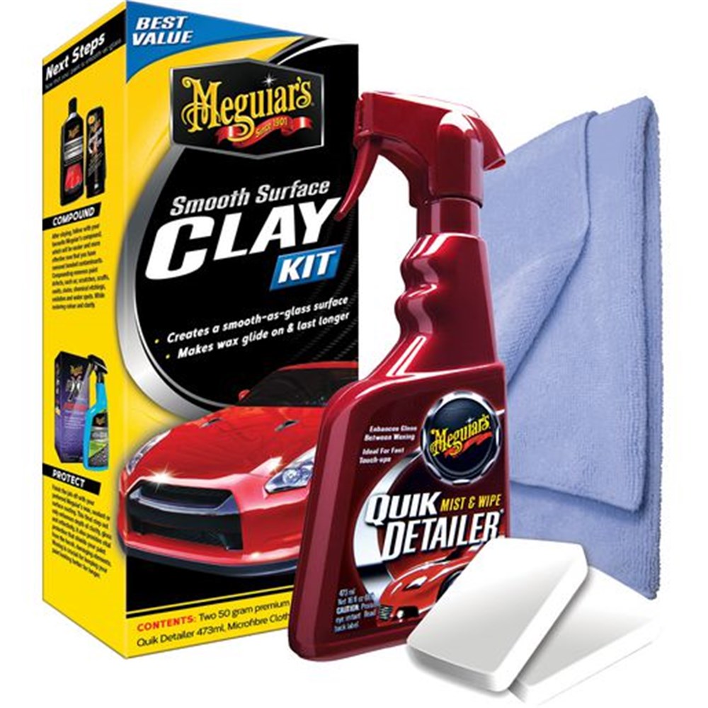 Meguiars Smooth Surface Replacement Clay Bar 50g, Car Cleaning