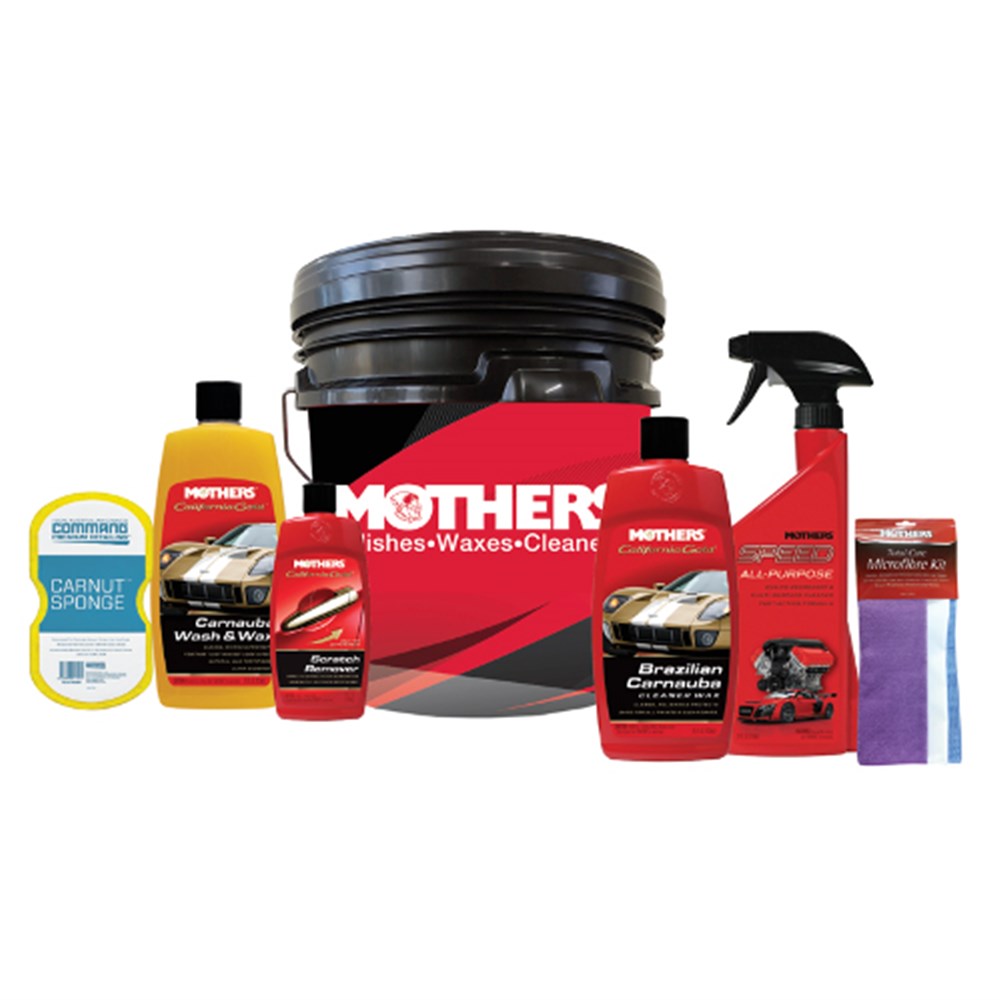 Mothers Wax Hybrid Detail Car Care Kit