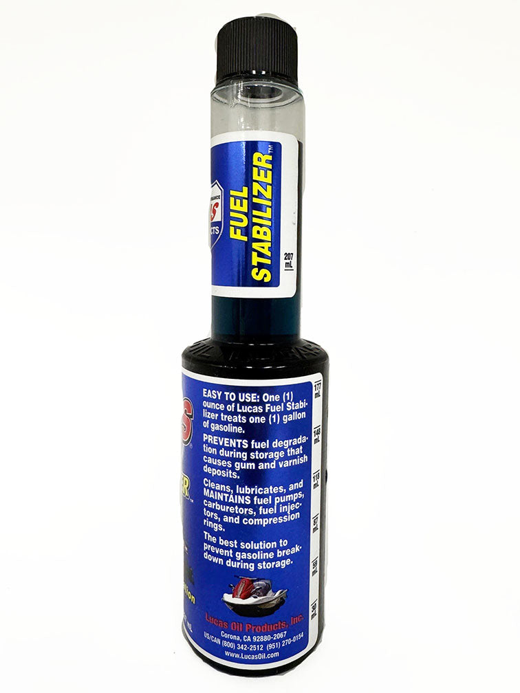 Lucas Petrol and Ethanol Fuel Stabiliser - 8 Fl Oz (237mL) - 10314