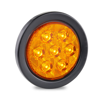 LED Autolamps 113AMG Round Indicator Lamp with Grommet & 3 Pin Plug