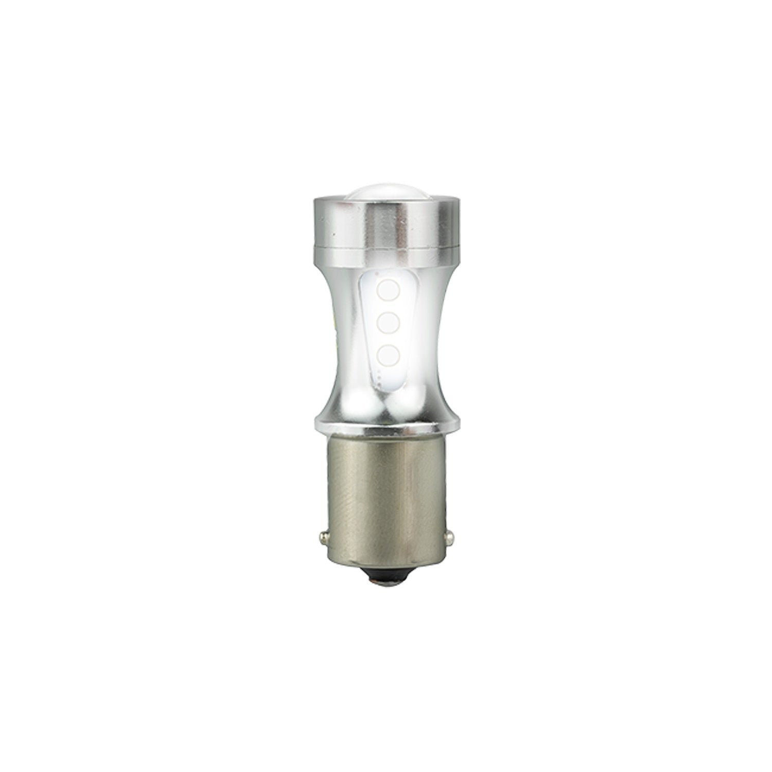 LED Autolamps 1156WM 12-24V White LED Bayonet Type Reverse Bulb - 570 Effective Lumens