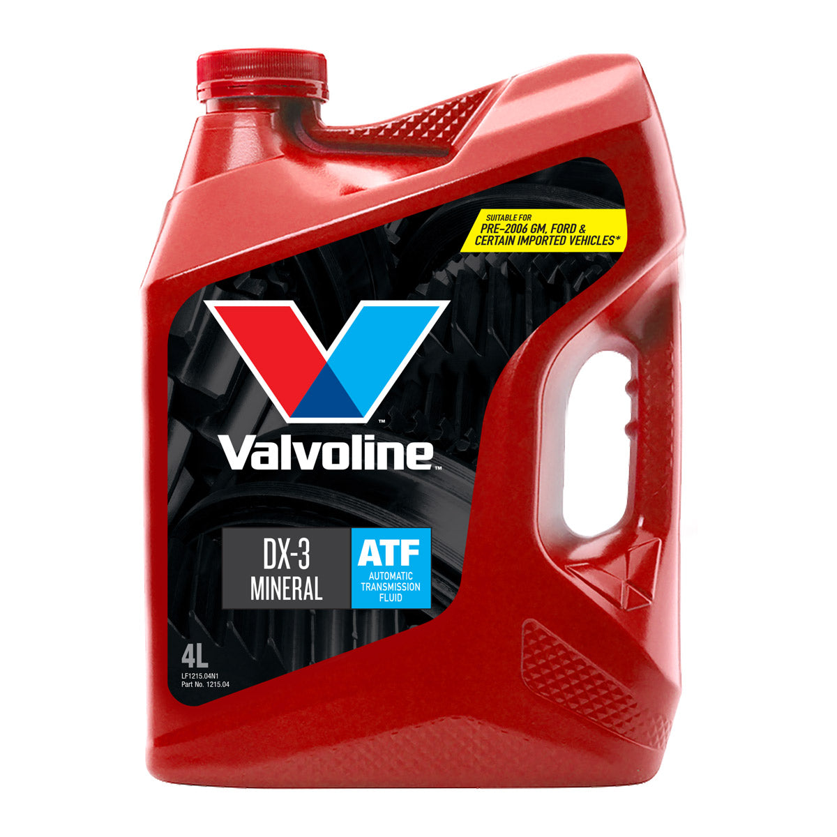 Valvoline Dx-3 Auto Trans Fluid 4L - 1215.04