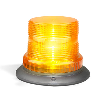 LED Autolamps 128AMF LED Amber Strobe Beacon, Fixed Mount, IP67