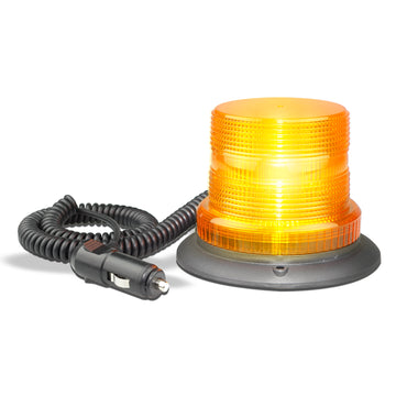 LED Autolamps 128AMM LED Amber Strobe Beacon, Magnetic Mount, IP67