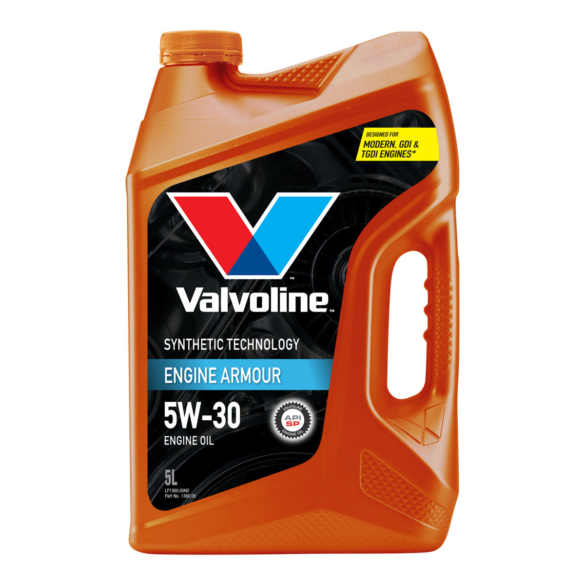 Valvoline Engine Armour Semi Synthetic 5W-30 API SP Engine Oil - 5L - 1360.05 (Pickup Only)