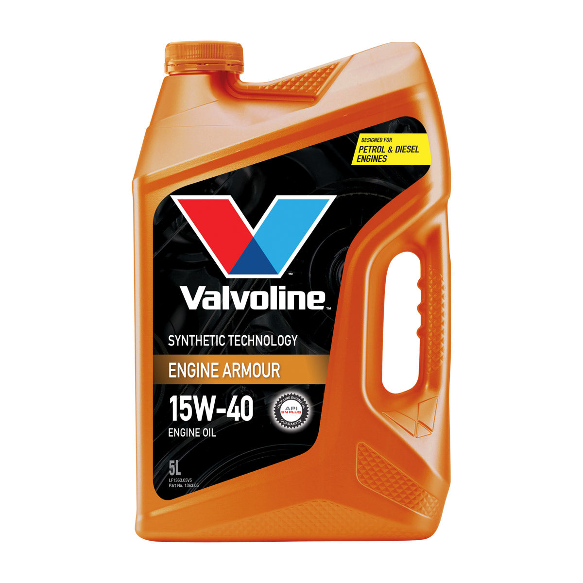 Valvoline Engine Armour 15W40 Engine Oil 5L - 1363.05