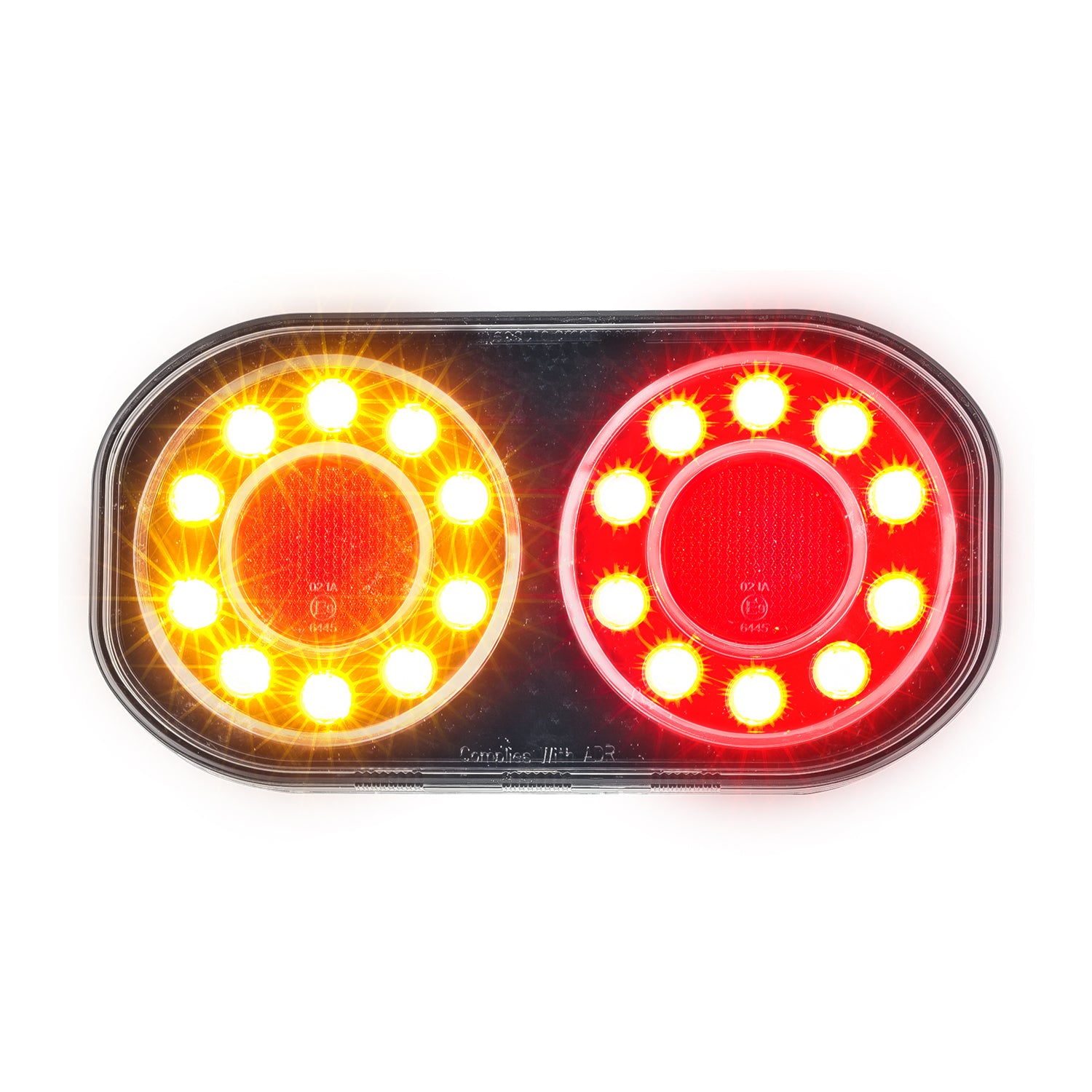 LED Autolamps 209GARLP2 Boat Trailer Lamps, Stop/Tail/Indicator/Reflector/Licence