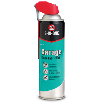 3-IN-ONE Garage Door Lubricant with Smart Straw, 300g - 11088 (Pickup Only)