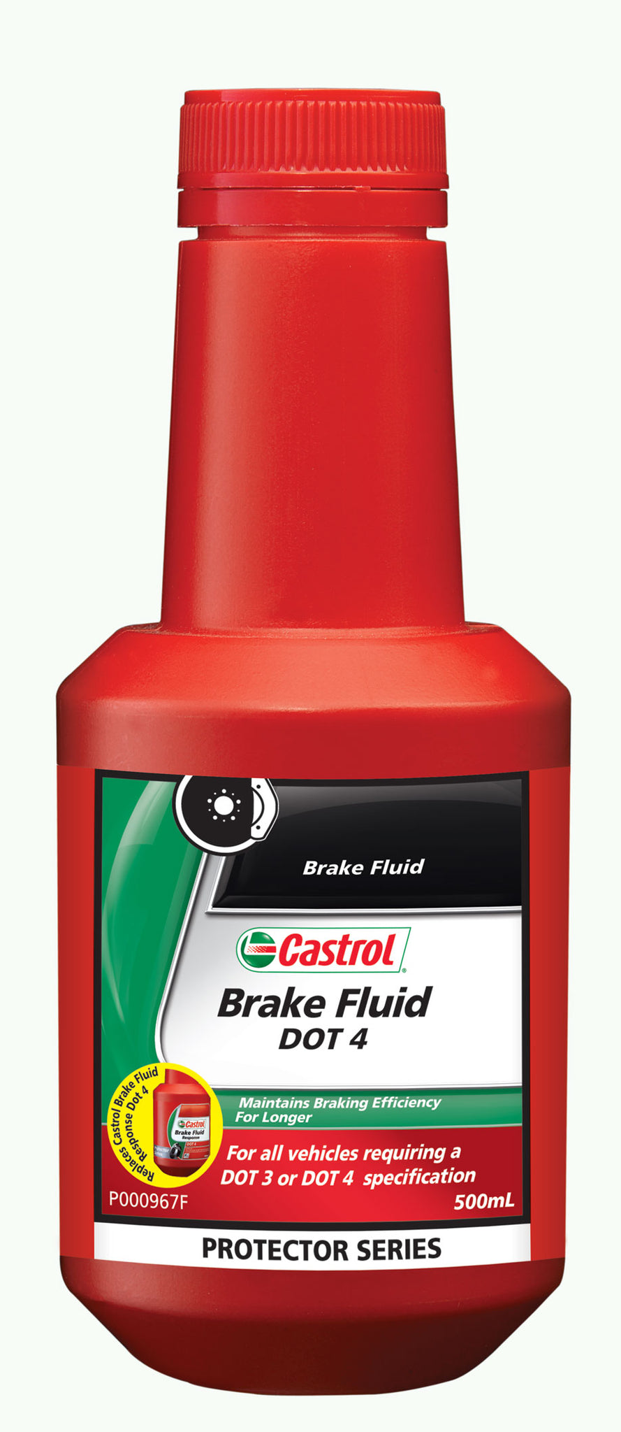 Castrol Brake Fluid Dot 4 500mL - 3377669