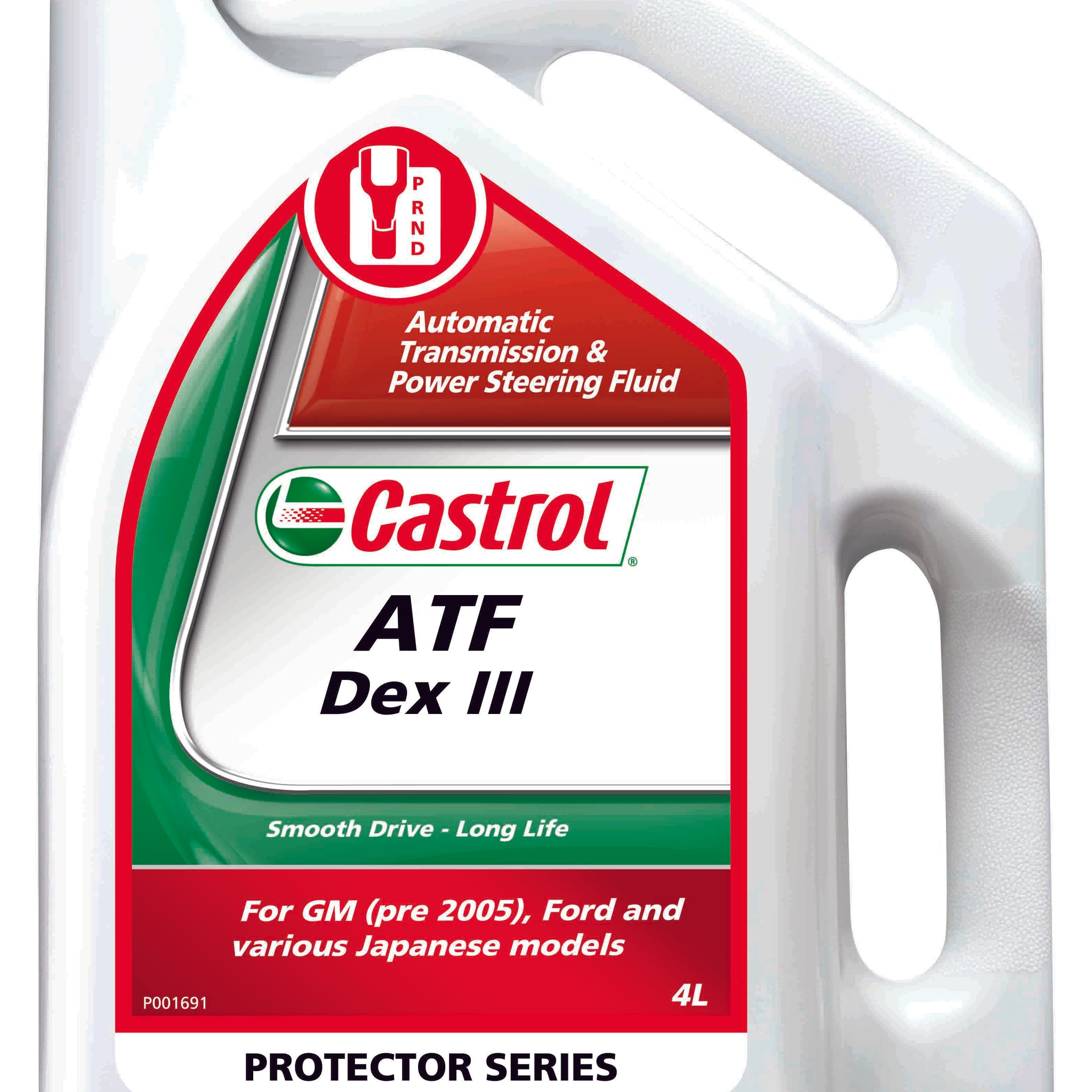 Castrol Mineral Automatic Transmission Fluid Dex III 4L - 3381101