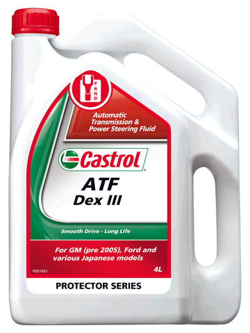 Castrol Mineral Automatic Transmission Fluid Dex III 4L - 3381101