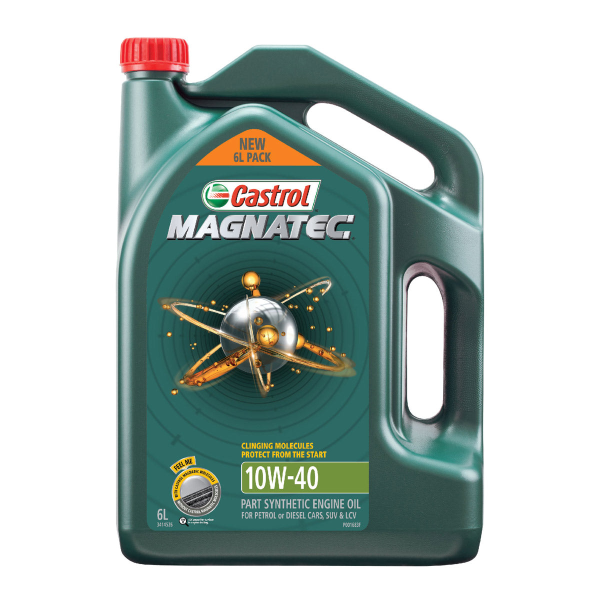 Castrol Magnatec Engine Oil 10W-40 6L - 3414526