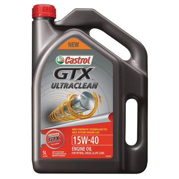 Castrol GTX Ultraclean Engine Oil 15W-40 5L - 3414906