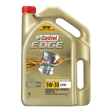 Castrol Edge Full Synthetic Engine Oil 5W-30 A3/B4 5L  - 3421196 (Pickup Only)