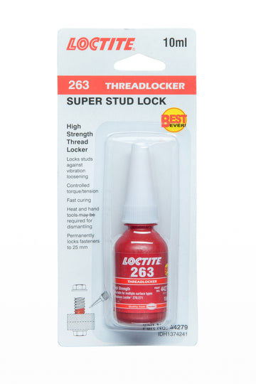 Loctite 263 - Threadlocker - High Strength - Red 10Ml - 44279