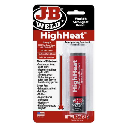 JB Weld Highheat Epoxy Putty Stick - 8297