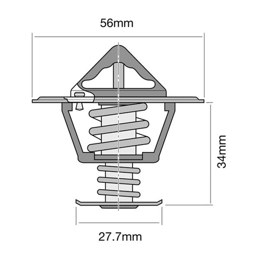 Tridon Thermostat (High Flow) - TT298-180