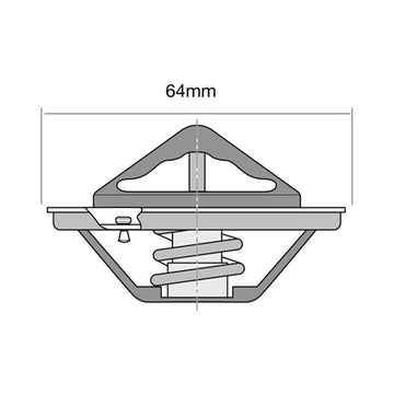 Tridon Thermostat (High Flow) - TT320-180