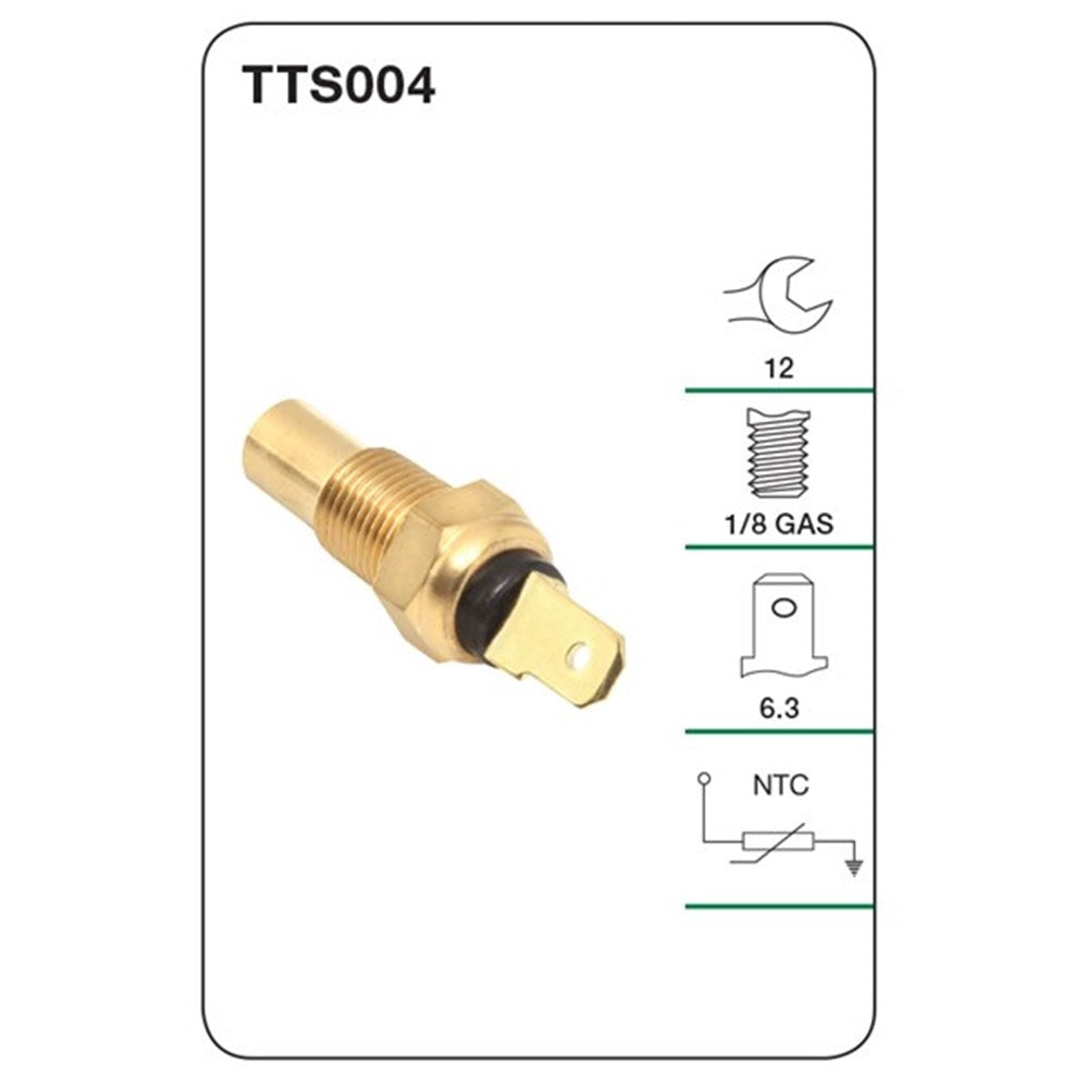 Tridon Water Temperature Sender (for Gauge) - TTS004