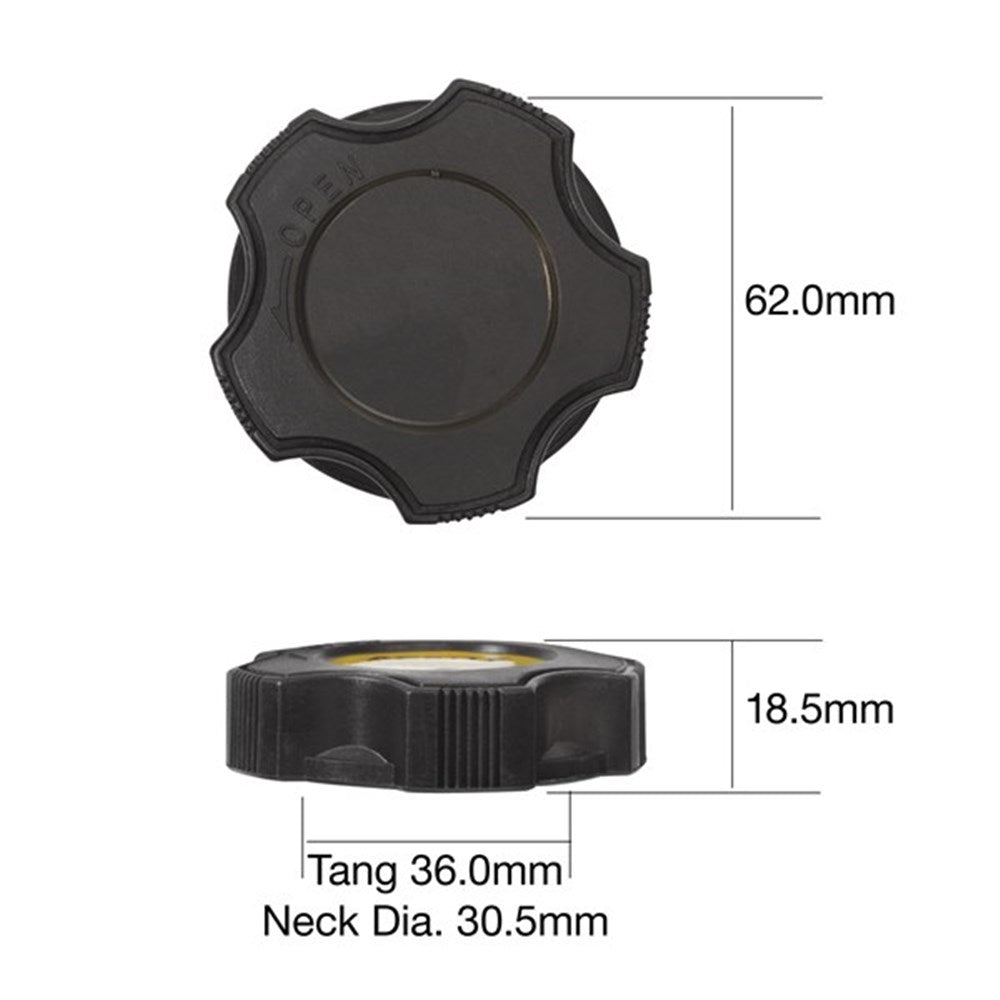 Tridon Oil Cap - TOC504