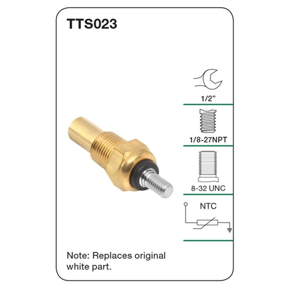 Tridon Water Temperature Sender (for Dash Gauge) - TTS023