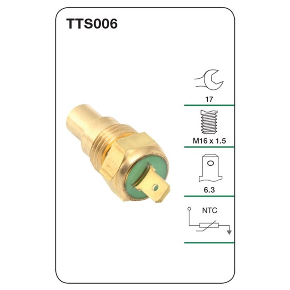 Tridon Water Temperature Sender (for Gauge) - TTS006