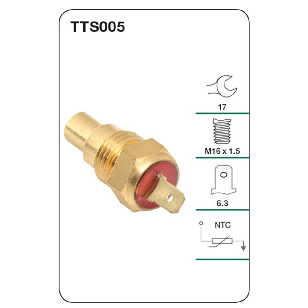 Tridon Water Temperature Sender (for Dash Gauge) - TTS005