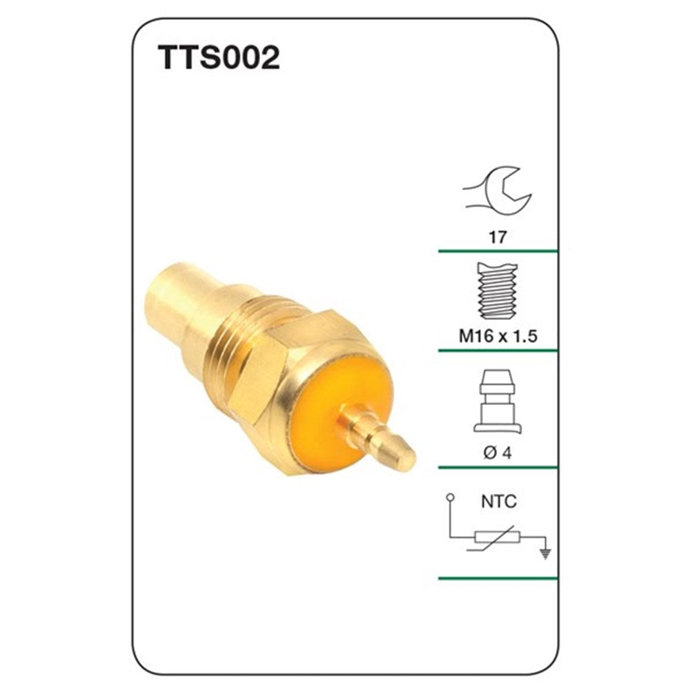 Tridon Water Temperature Sender (for Dash Gauge) - TTS002