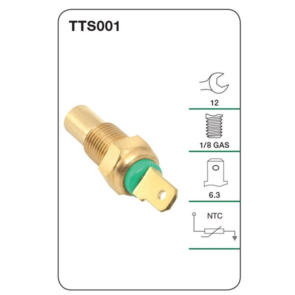 Tridon Water Temperature Sender (for Gauge) - TTS001