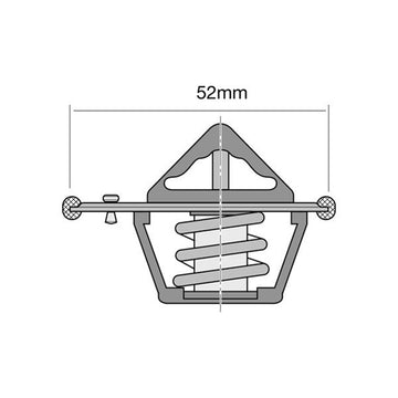 Tridon Thermostat (High Flow) - TT445-180