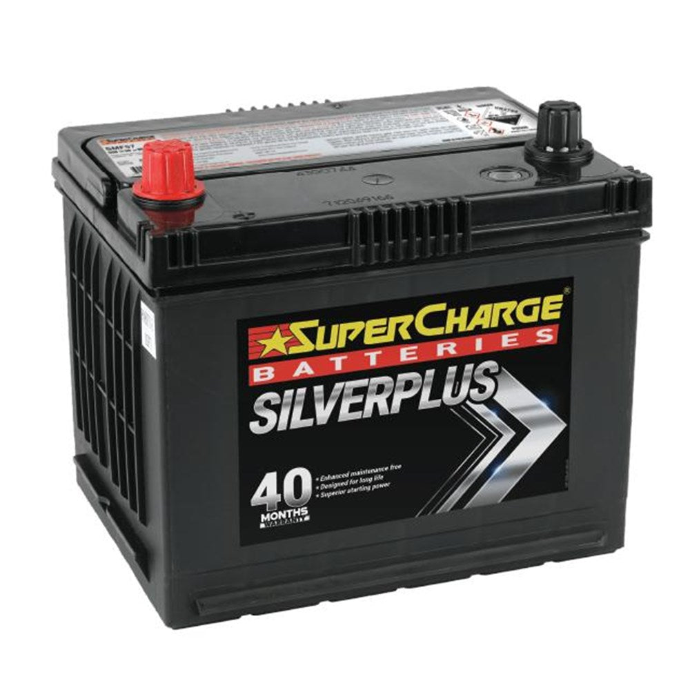 SuperCharge SMF57 SilverPlus Maintenance-Free 12V battery