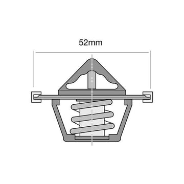 Tridon Thermostat (High Flow) - TT457-205