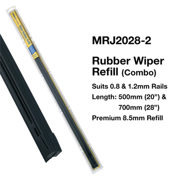 Tridon Rubber Refills - Japanese Spoiler Blade (Pair) 28In - MRJ2028-2