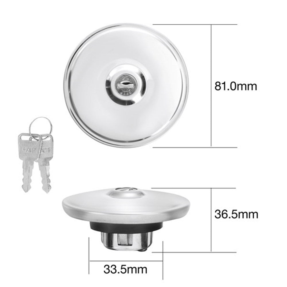 Tridon Locking Fuel Cap - TFL223V