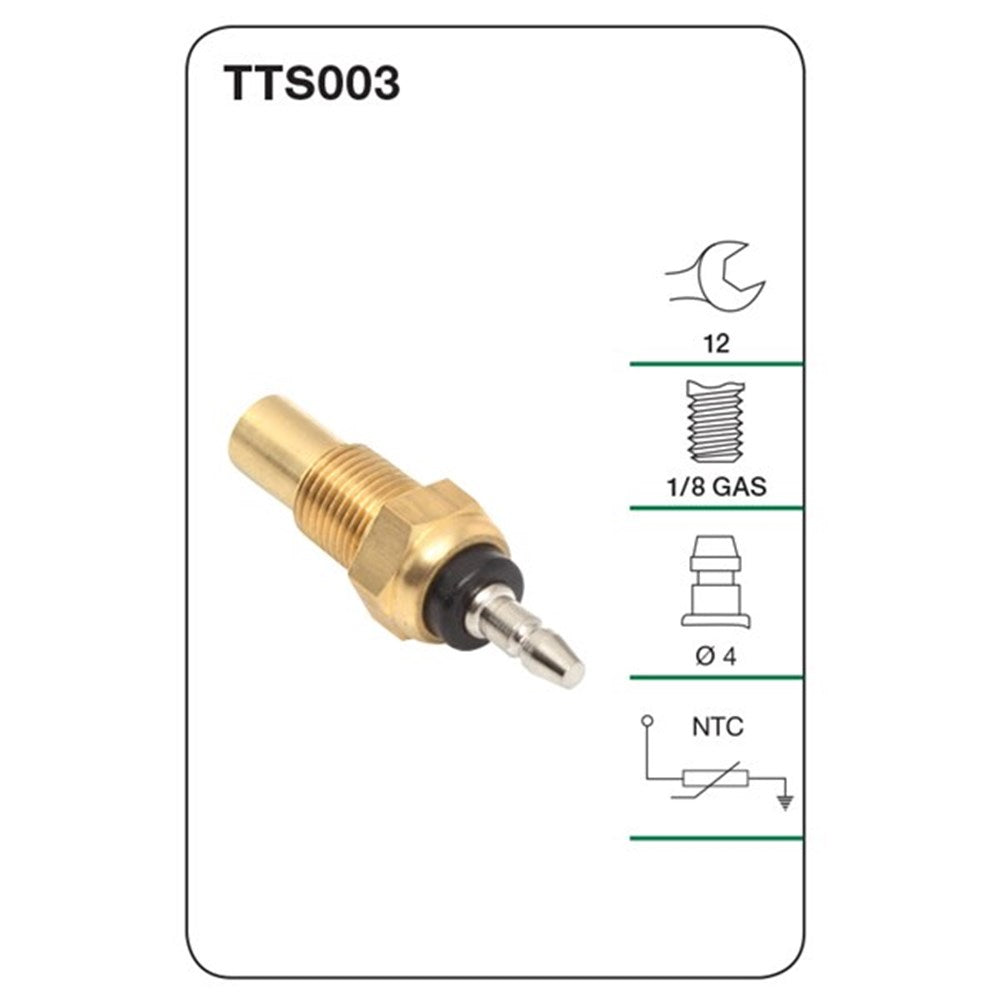 Tridon Water Temperature Sender (for Dash Gauge) - TTS003