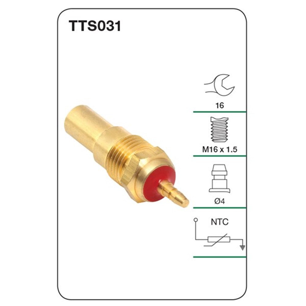 Tridon Water Temperature Sender (for Dash Gauge) - TTS031