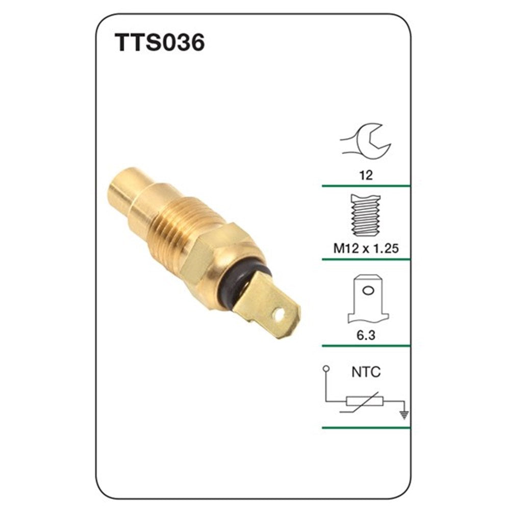 Tridon Water Temperature Sender (for Dash Gauge) - TTS036