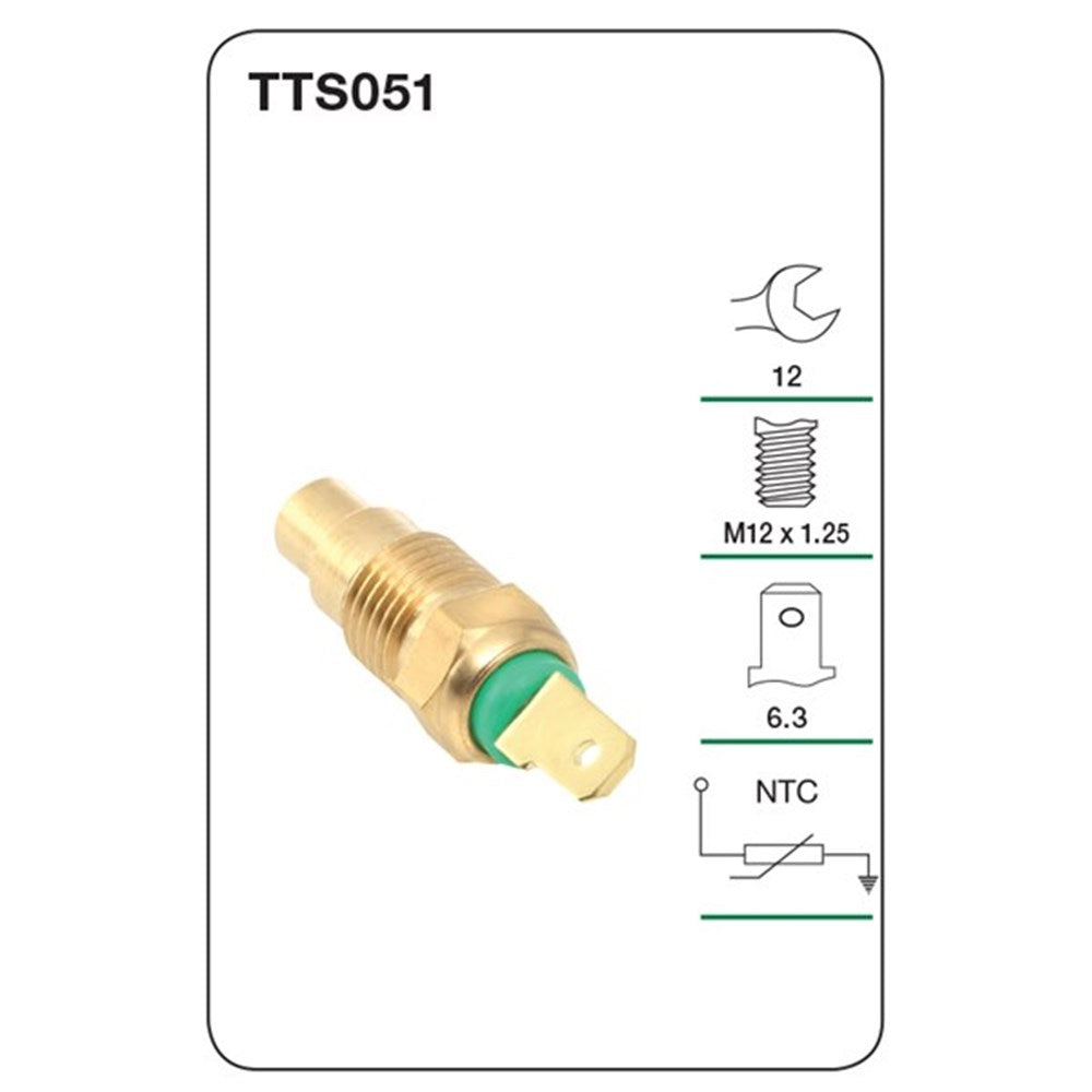 Tridon Water Temperature Sender (for Gauge) - TTS051