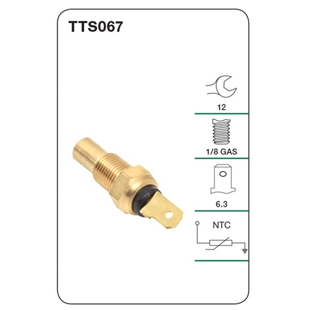 Tridon Water Temperature Sender (for Dash Gauge) - TTS067