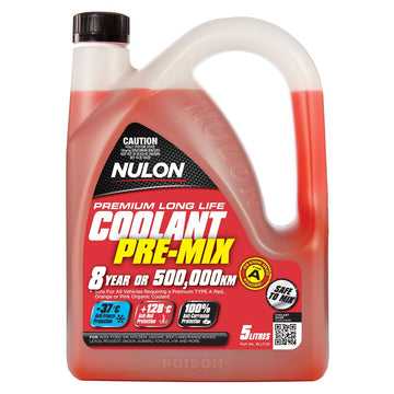 Nulon Red Premium Long Life Pre-Mix Coolant 5 Litre