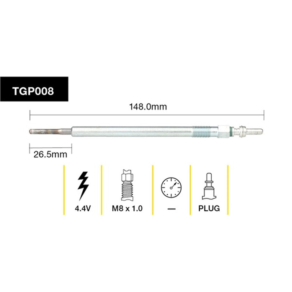 Tridon Glow Plug - TGP008