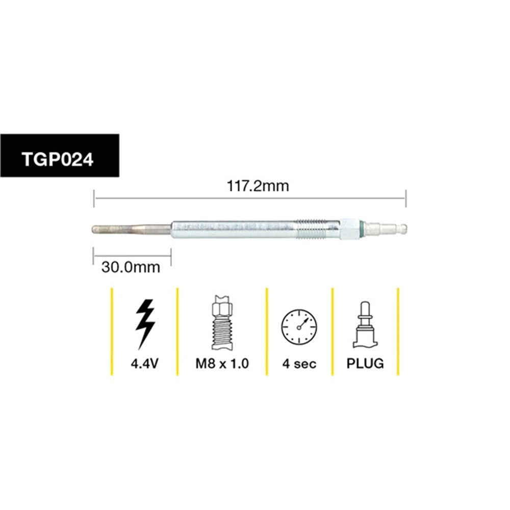 Tridon Glow Plug - TGP024