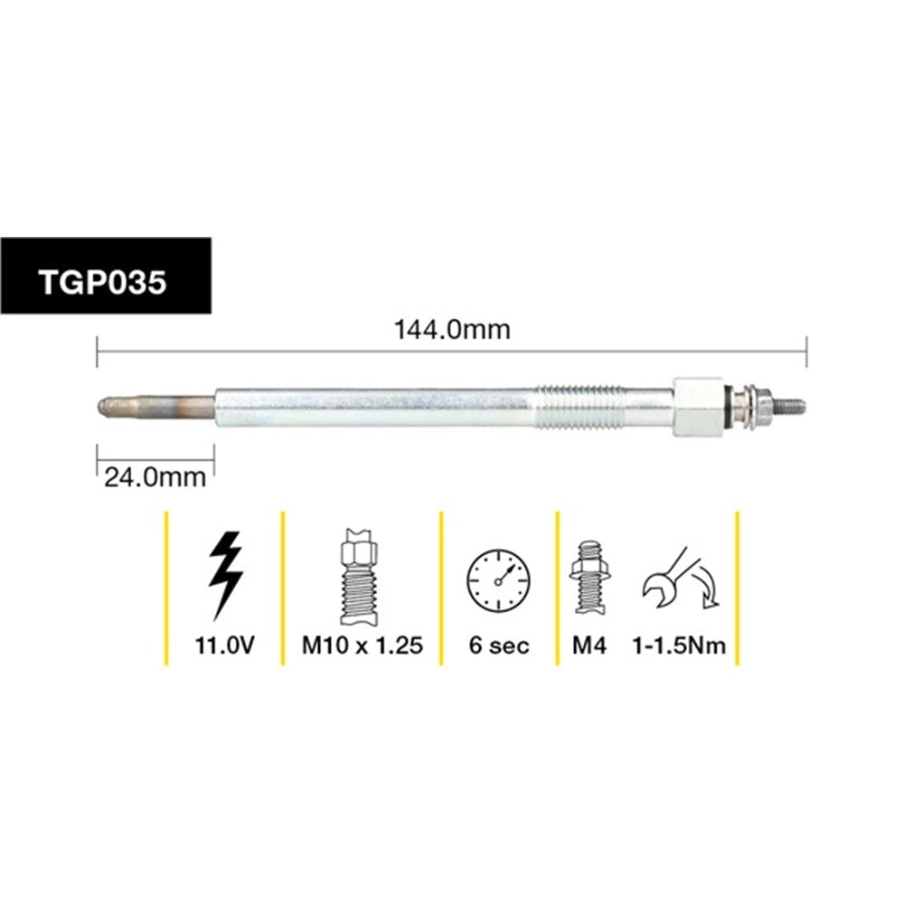 Tridon Glow Plug - TGP035