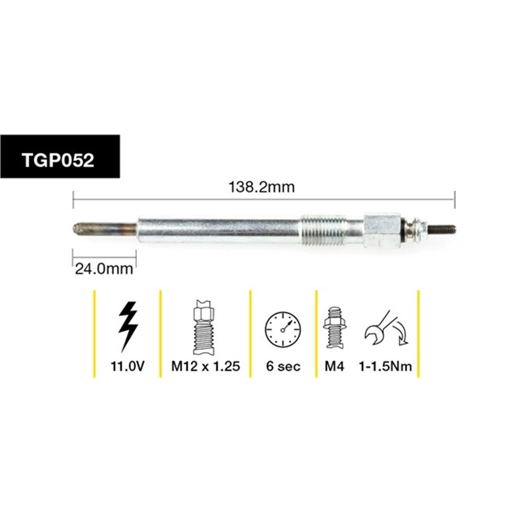 Tridon Glow Plug - TGP052