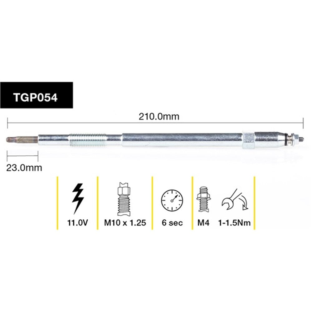 Tridon Glow Plug (Single) - TGP054