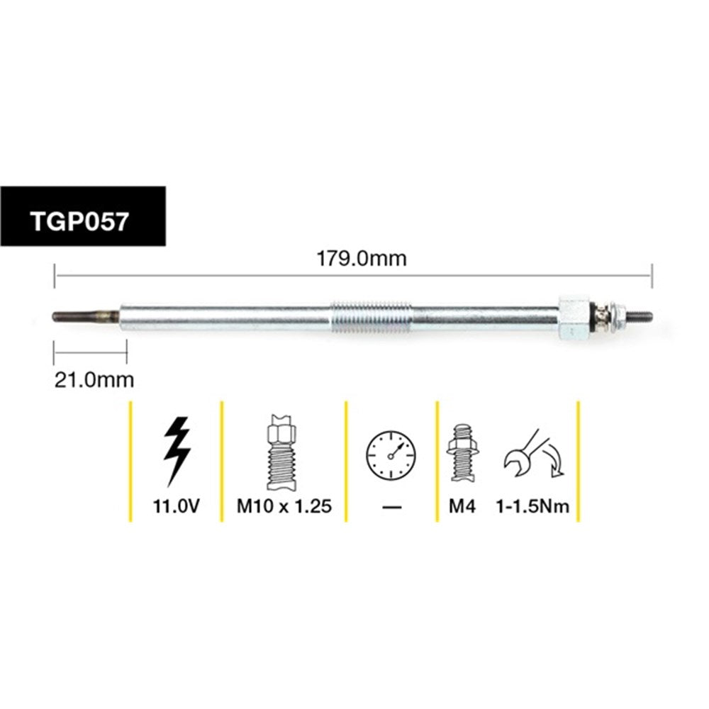 Tridon Glow Plug - TGP057