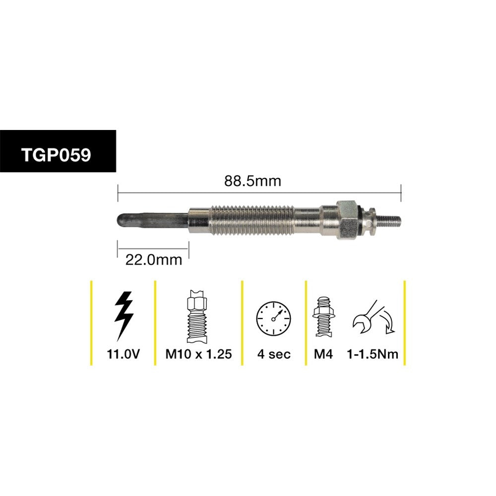 Tridon Glow Plug - TGP059