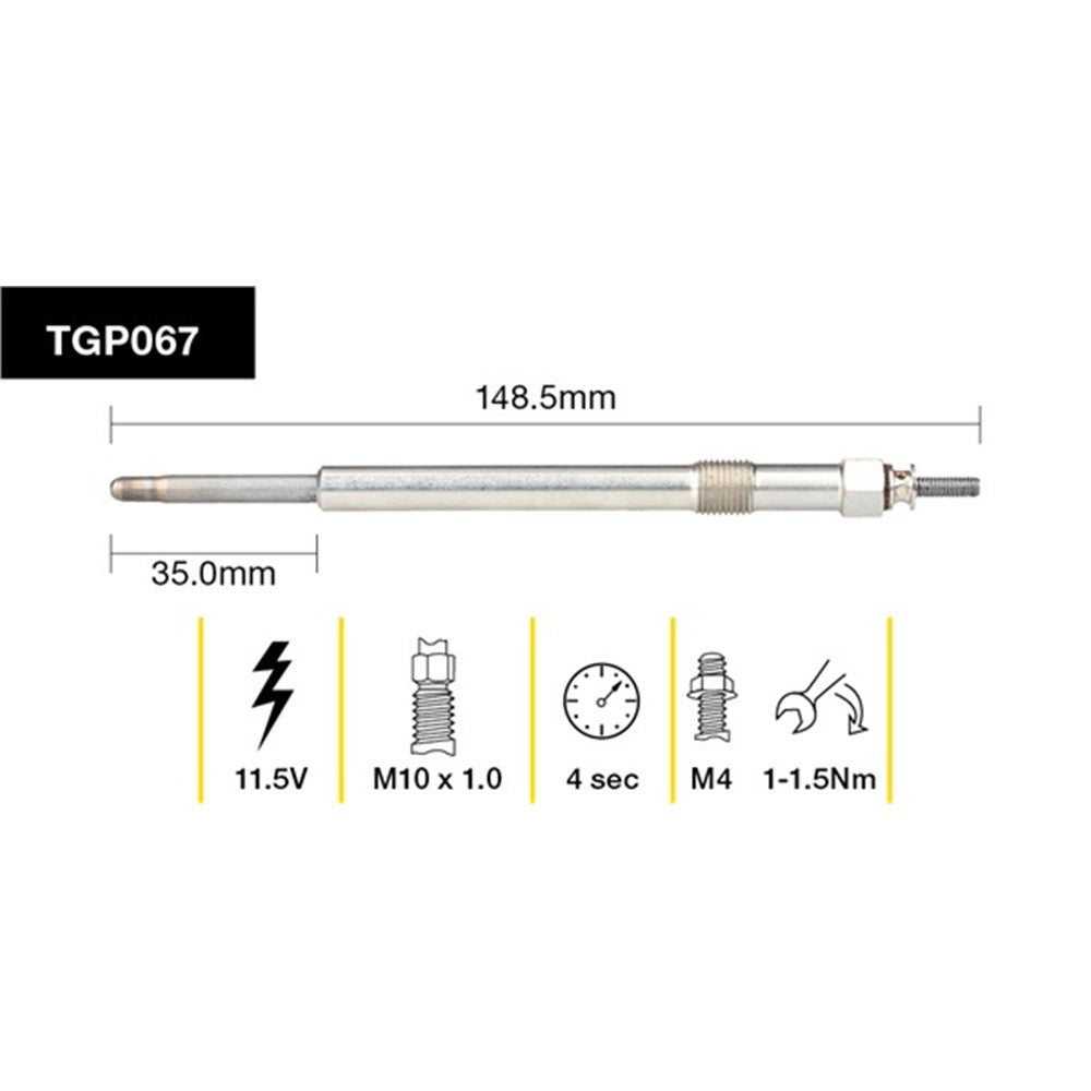 Tridon Glow Plug - TGP067